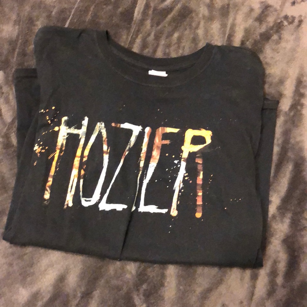 Black hozier t-shirt
